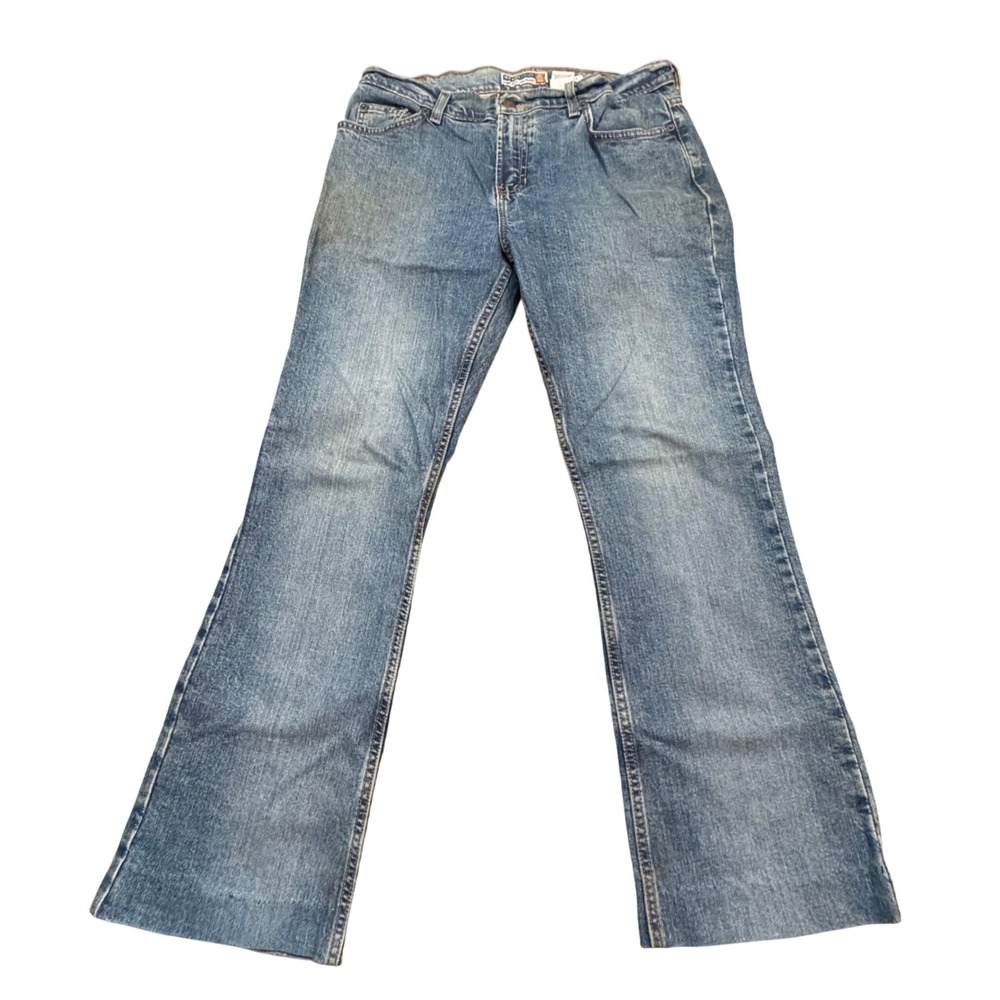 Vintage‎ Old Navy Boot-Cut Jeans Womens 10 Blue Just Below Waist Hemmed